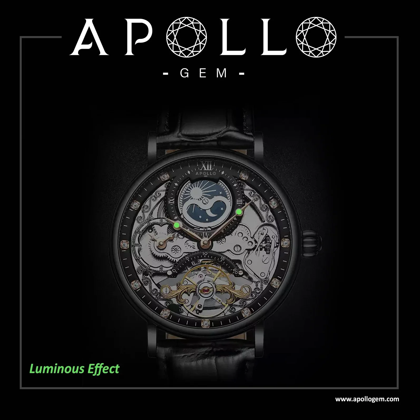 Automatic Watch - Apollo Space Black - Image 7