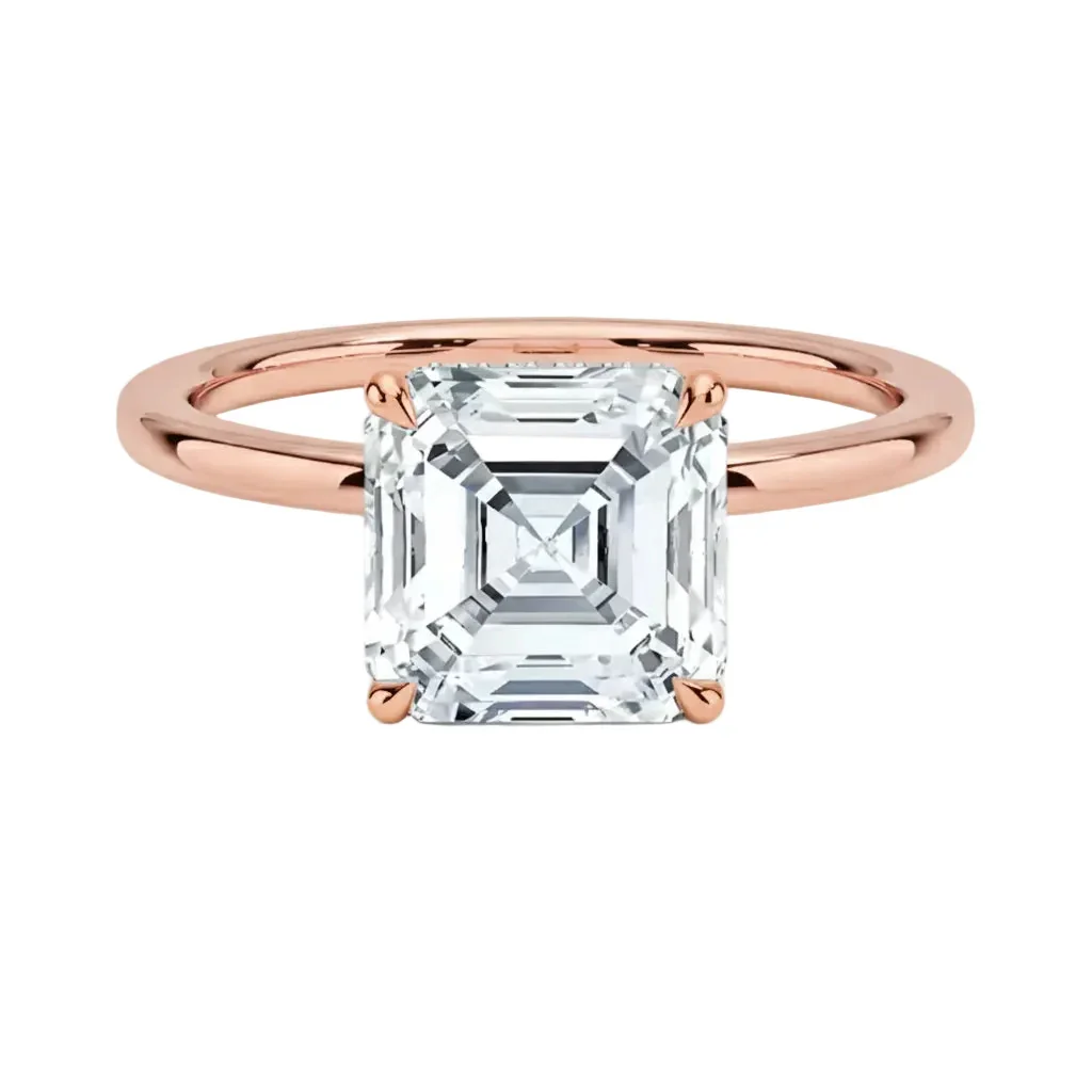 The Asscher Classic – Royal Step-Cut Solitaire - Image 4