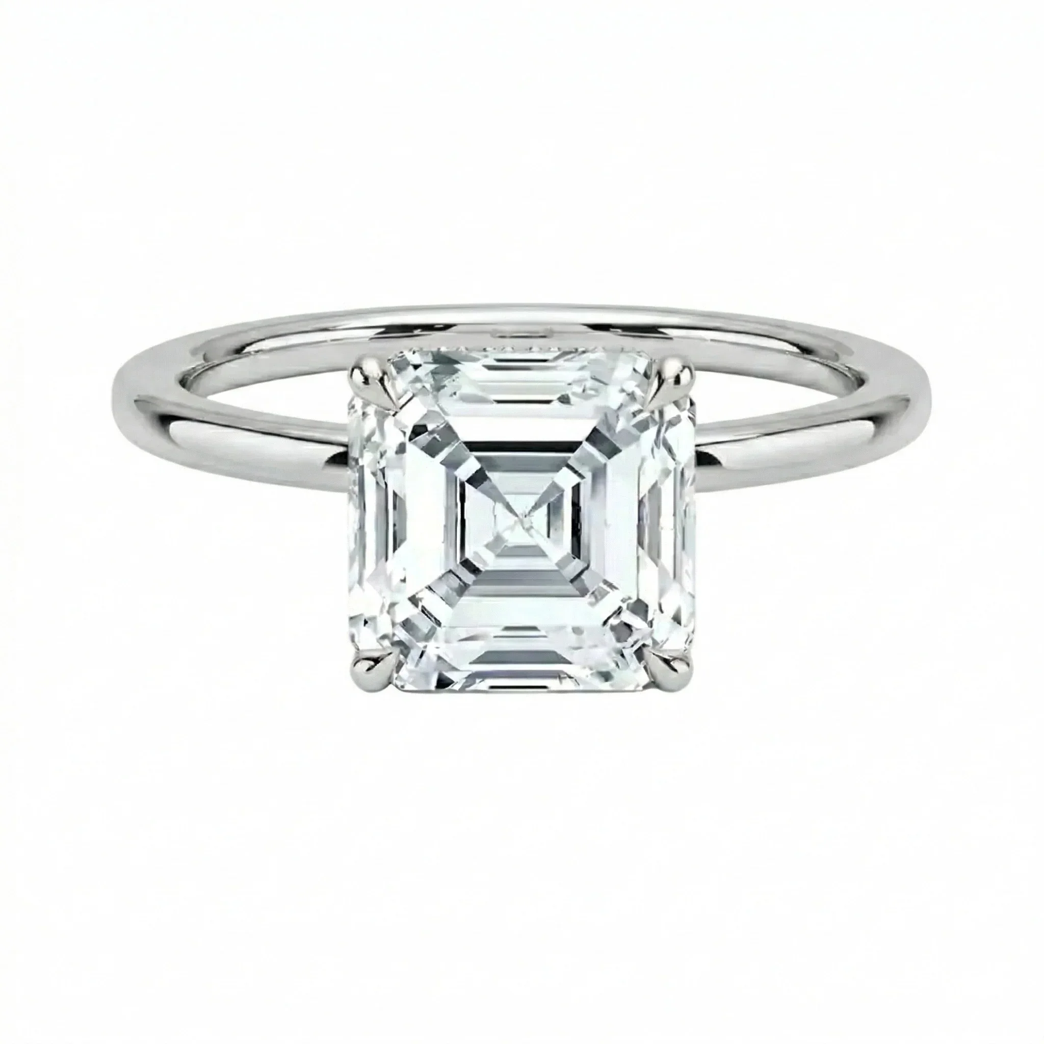 The Asscher Classic – Royal Step-Cut Solitaire - Image 7