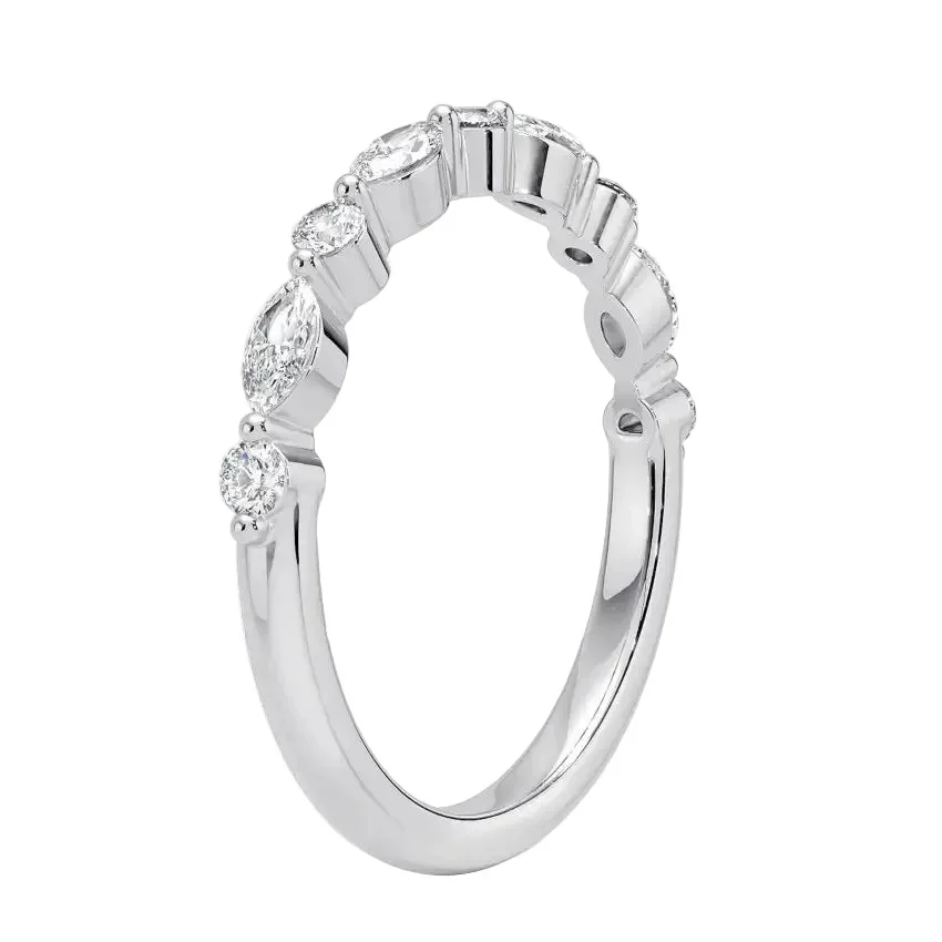 The Botanical Eternity – Marquise Round Band - Image 4