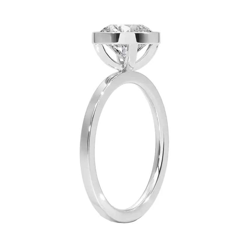The Cushion Bezel – Modern Gold Solitaire - Image 6