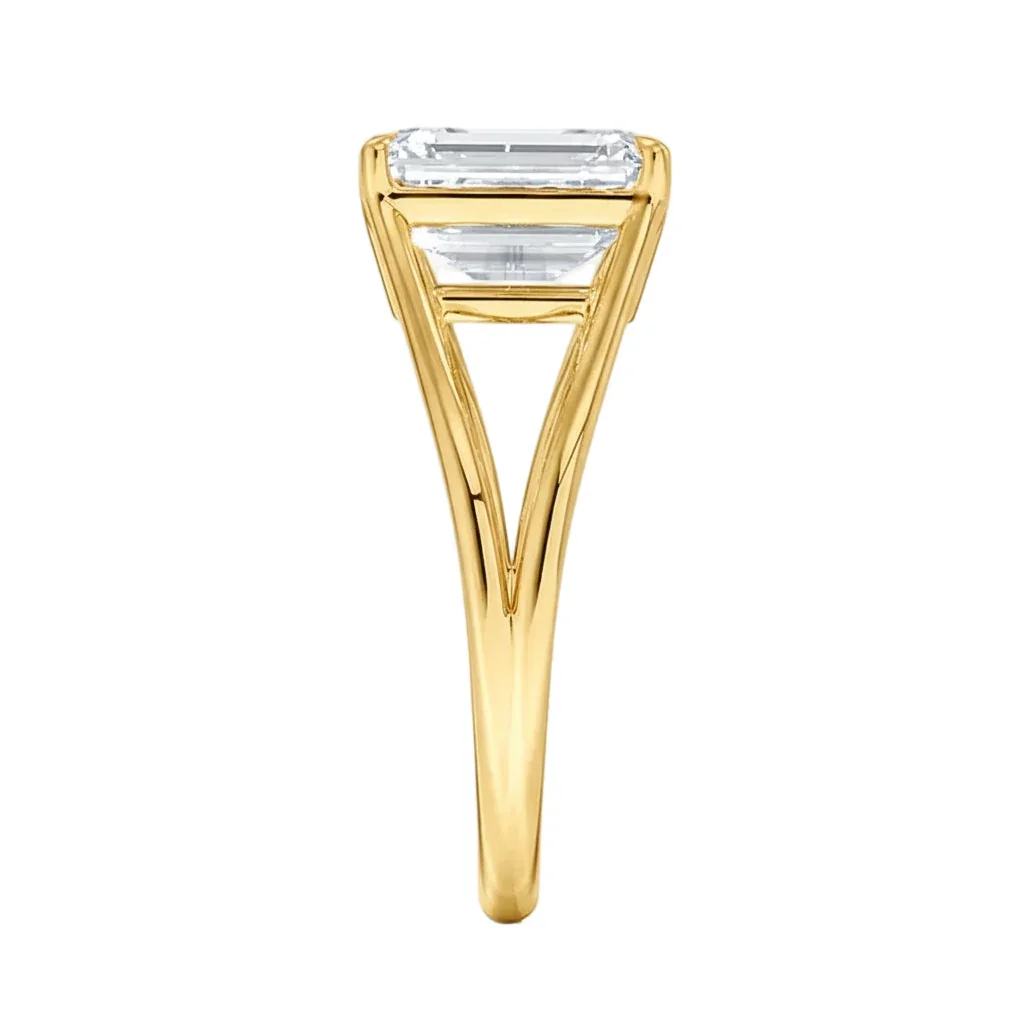 The Cushion V-Split – Bold Architectural Solitaire - Image 3
