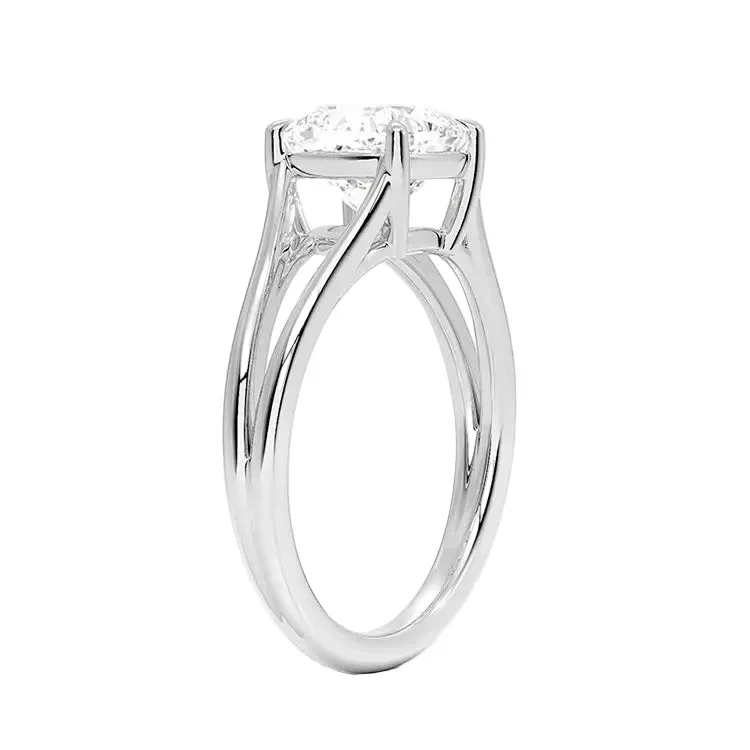 The Cushion V-Split – Bold Architectural Solitaire - Image 8