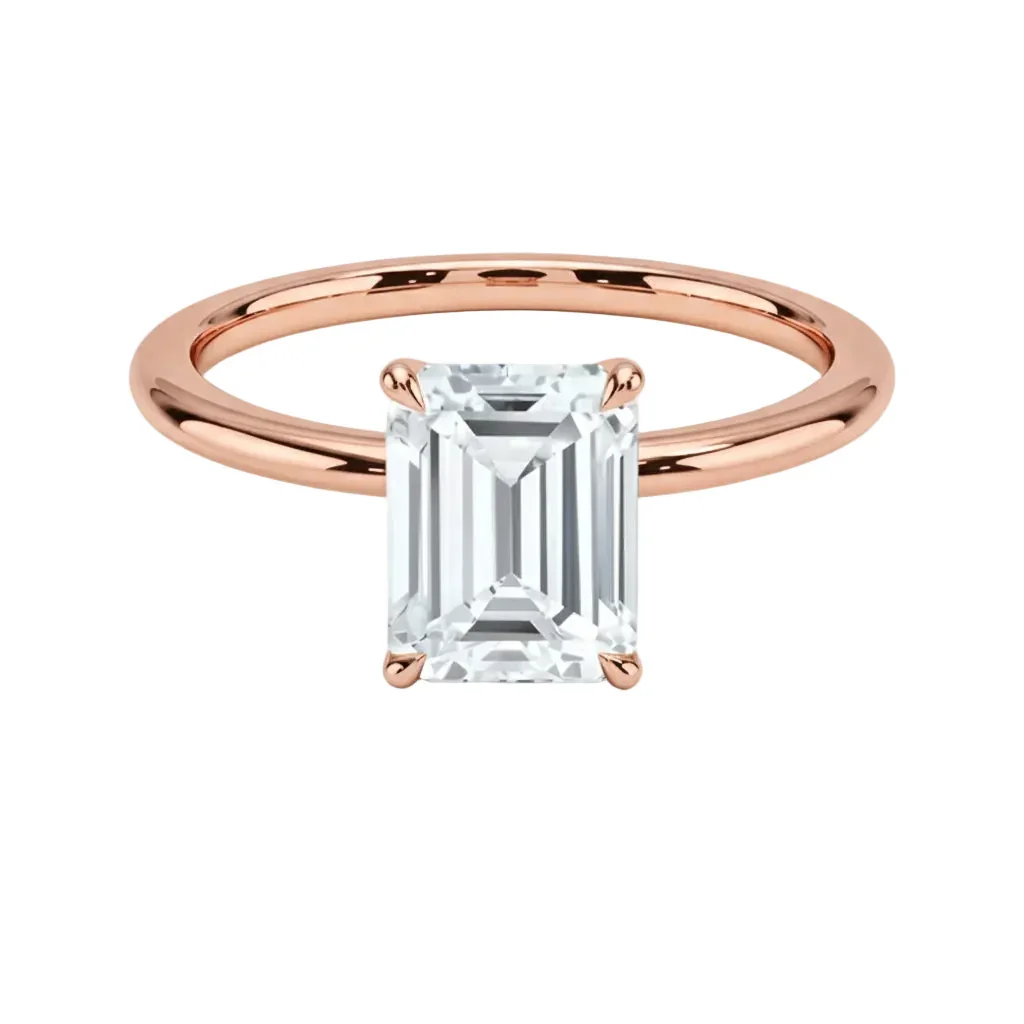 The Emerald Classic – Timeless Sophistication Solitaire - Image 4