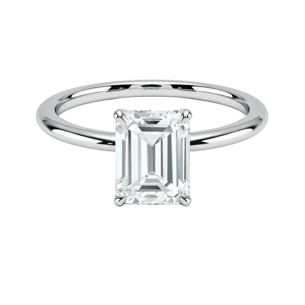 The Emerald Classic – Timeless Sophistication Solitaire - Image 7