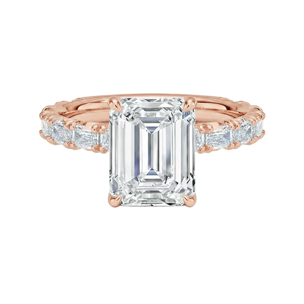 The Emerald Eternity – Grand Step-Cut Baguette Ring - Image 4