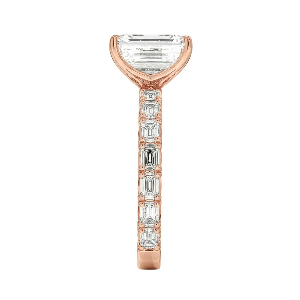 The Emerald Eternity – Grand Step-Cut Baguette Ring - Image 6