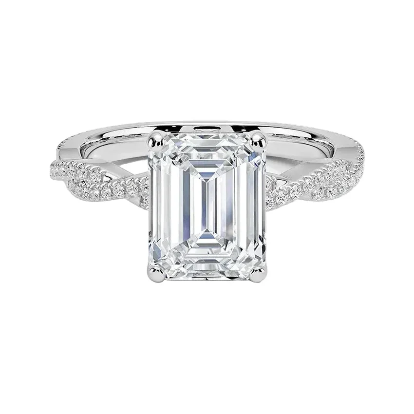 The Emerald Infinity Twist – Elegant Vine Band - Image 4