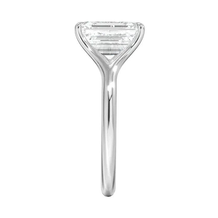 The Emerald V-Split – Architectural Bold Solitaire - Image 6