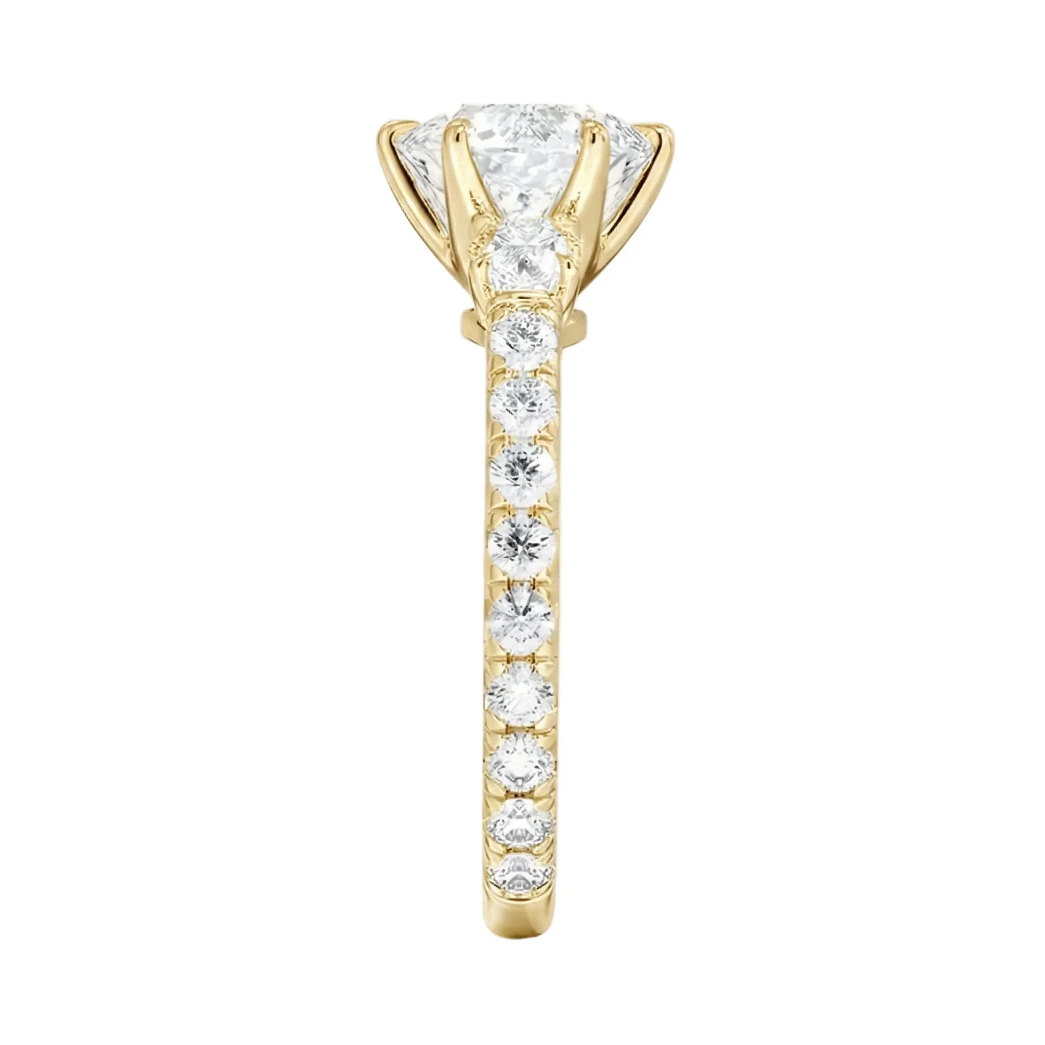 The Eternal Radiance Multi-Stone – Grand Brilliant Pavé Ring - Image 3