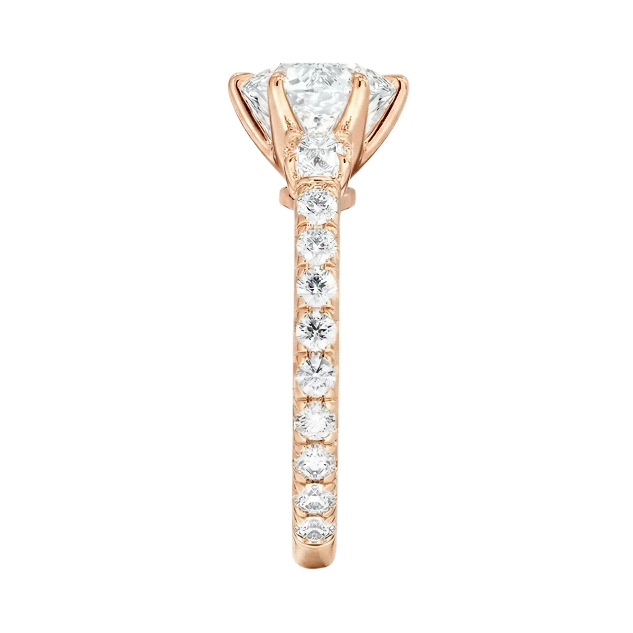 The Eternal Radiance Multi-Stone – Grand Brilliant Pavé Ring - Image 6
