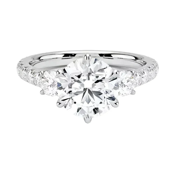 The Eternal Radiance Multi-Stone – Grand Brilliant Pavé Ring - Image 7