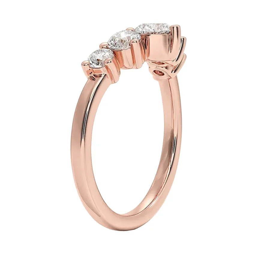 The Graduated Channel Five-Stone – Secure Statement Band - Image 4
