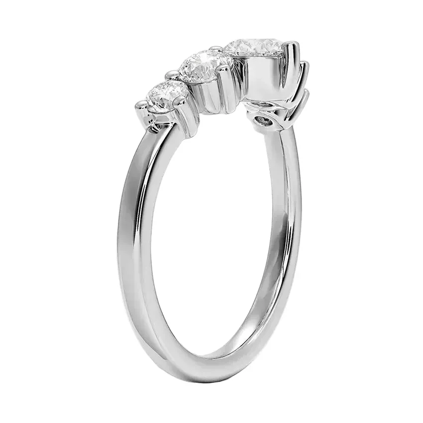 The Graduated Channel Five-Stone – Secure Statement Band - Image 6