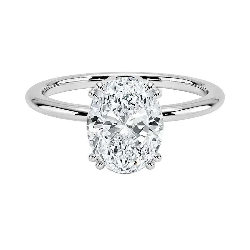 The Oval Double Claw – Vintage Precision Solitaire - Image 7