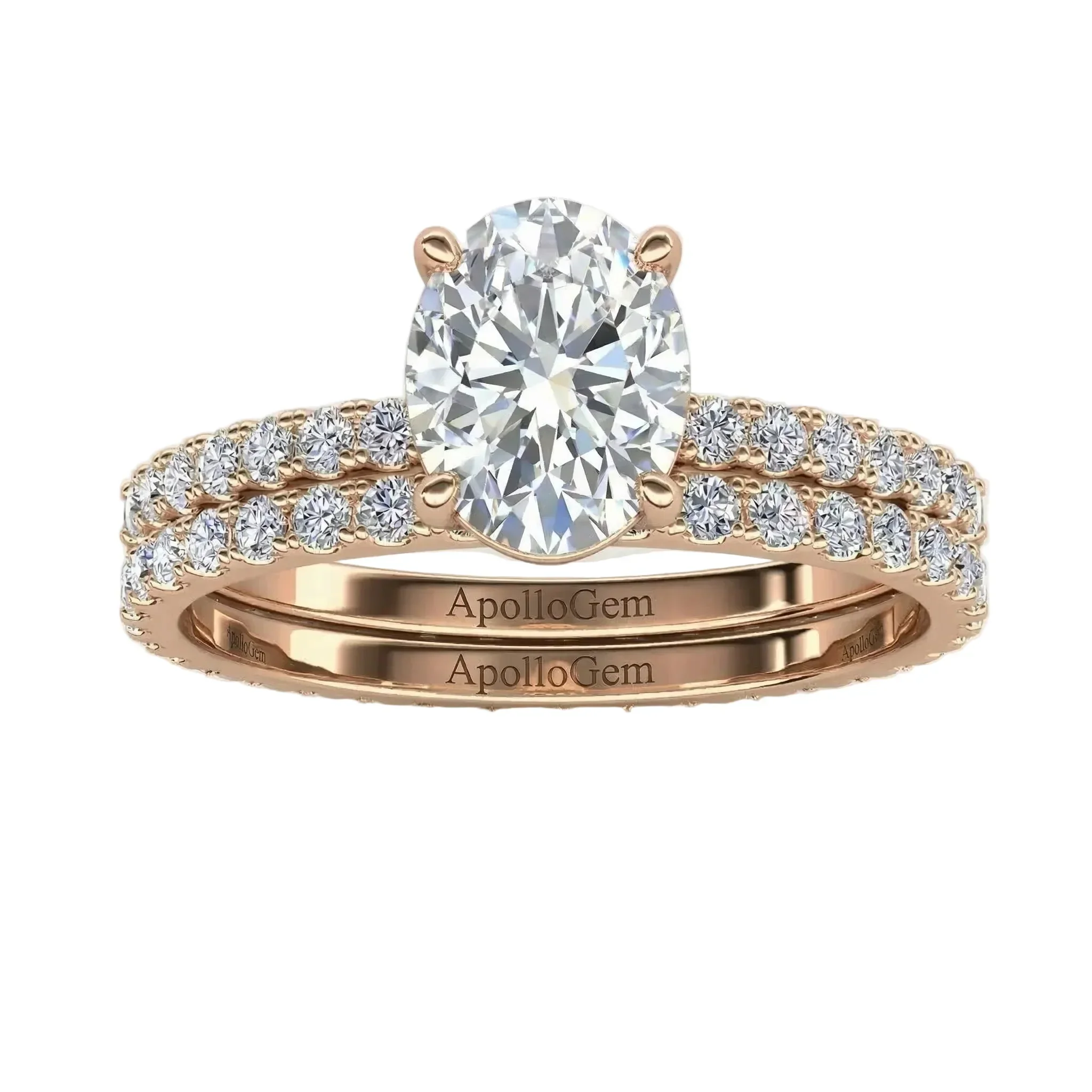 The Oval Duo Infinity – Ultimate Bridal Set - Image 10