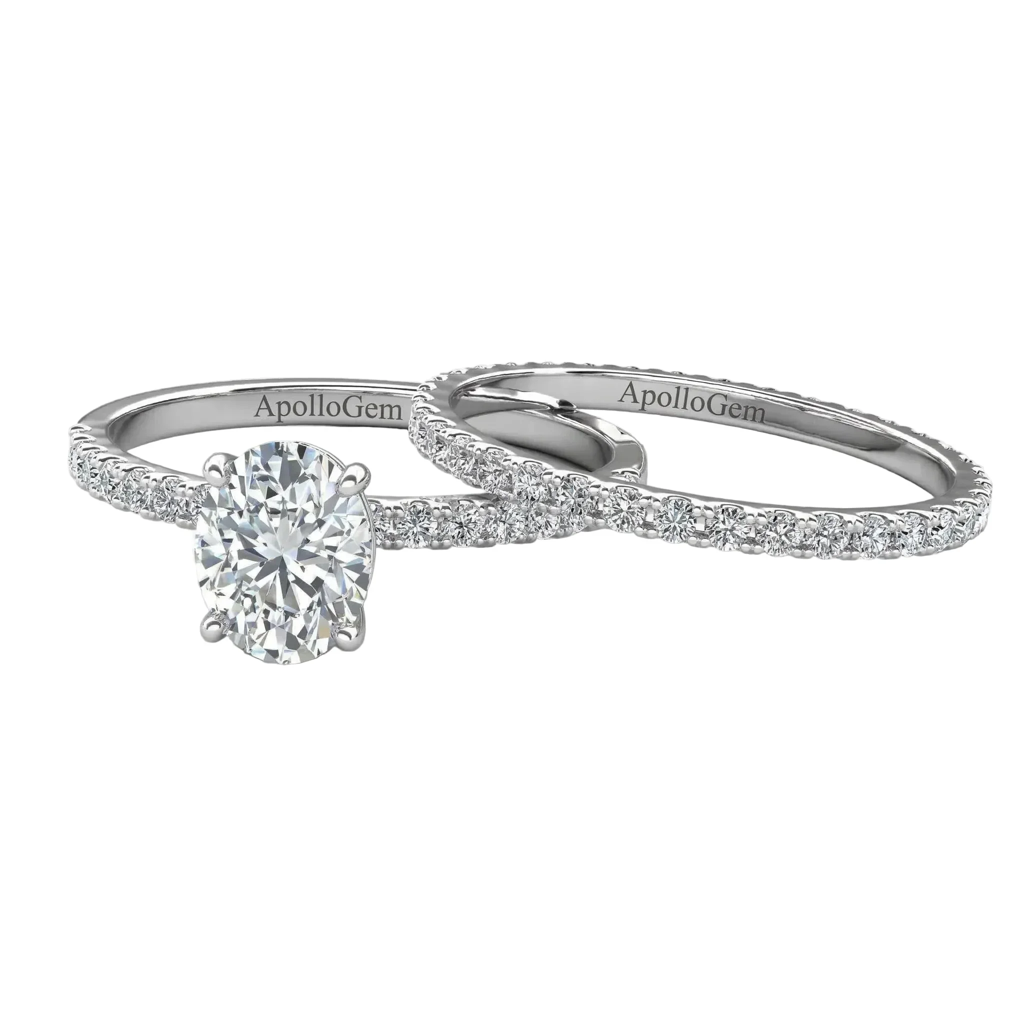 The Oval Duo Infinity – Ultimate Bridal Set - Image 7