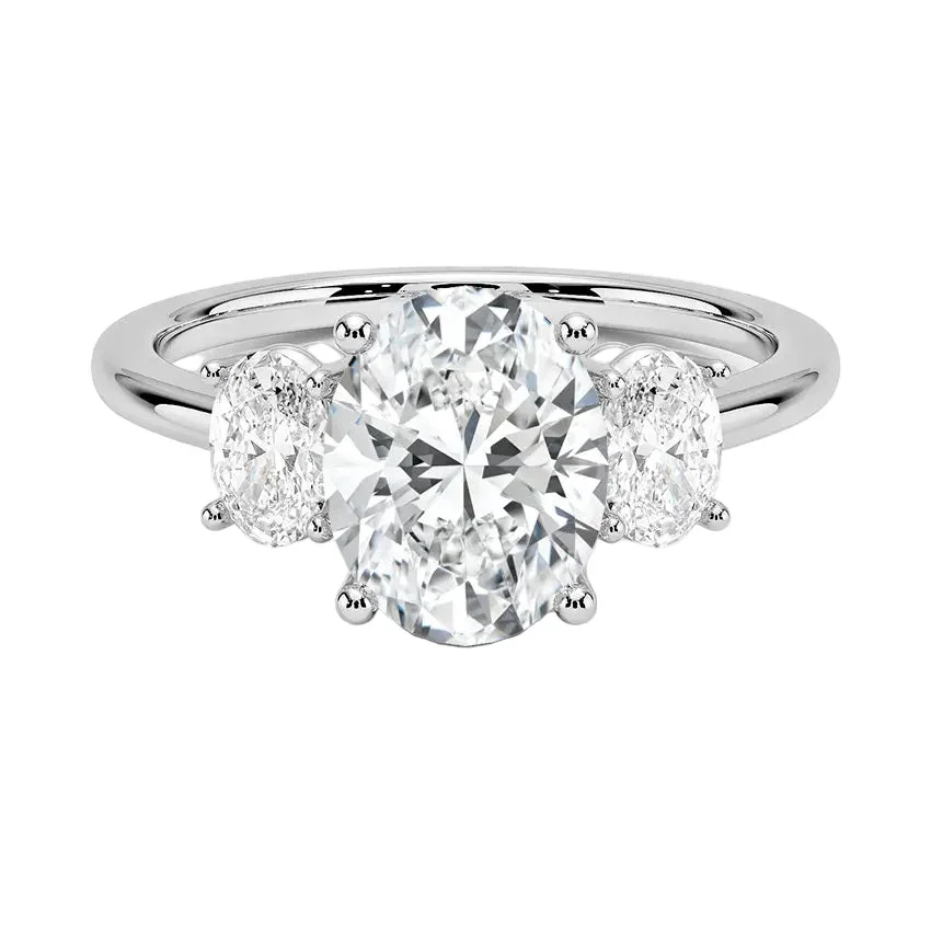 The Oval Trilogy Classic – Eternal Brilliance Ring - Image 4