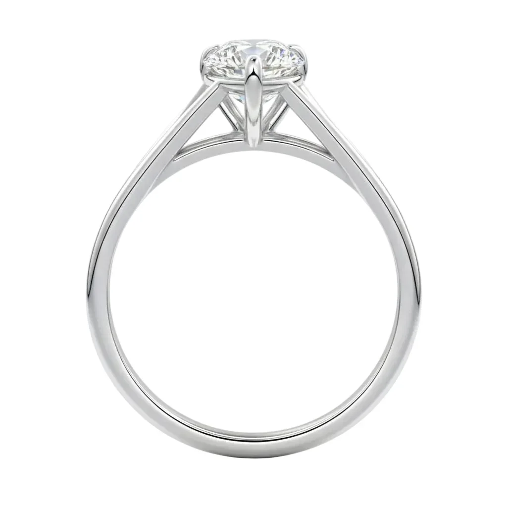 The Pear Cathedral V-Split – Majestic Architectural Solitaire - Image 5