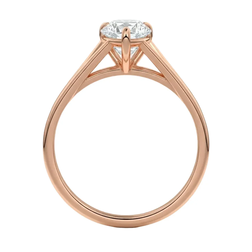 The Pear Cathedral V-Split – Majestic Architectural Solitaire - Image 8