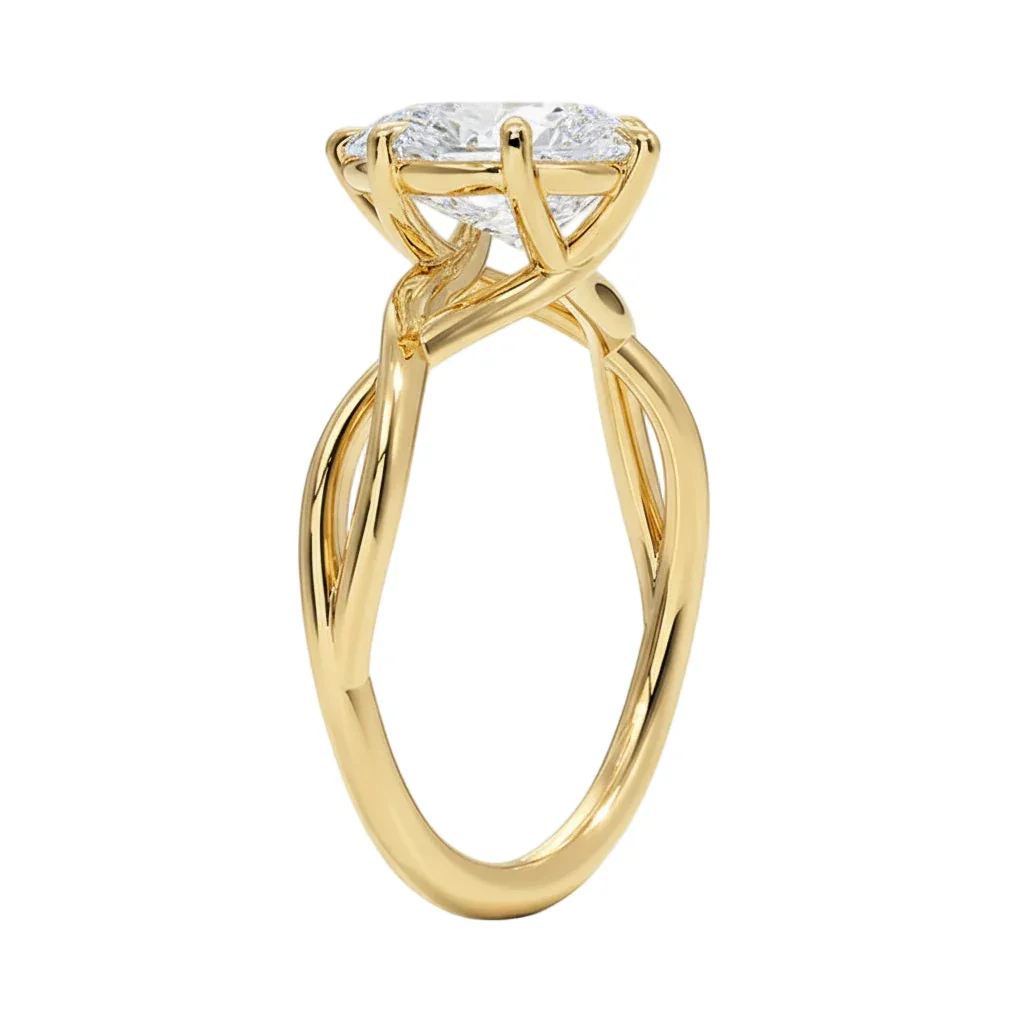 The Pear Solitaire – Elegant Teardrop Brilliance - Image 3