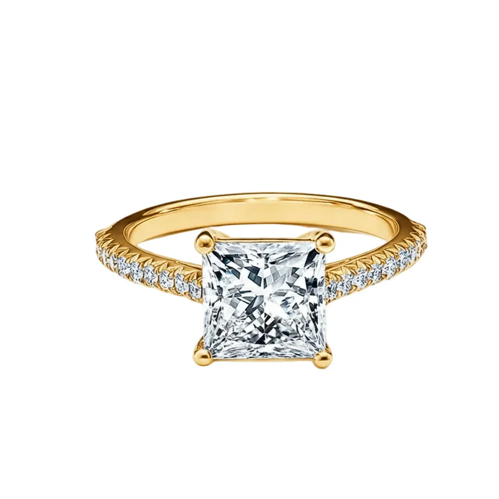 The Princess Cathedral Pavé – Timeless Radiance Band