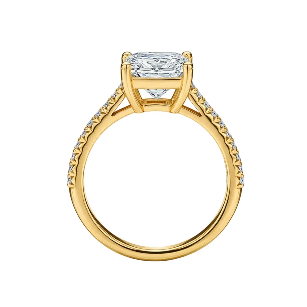 The Princess Cathedral Pavé – Timeless Radiance Band - Image 2