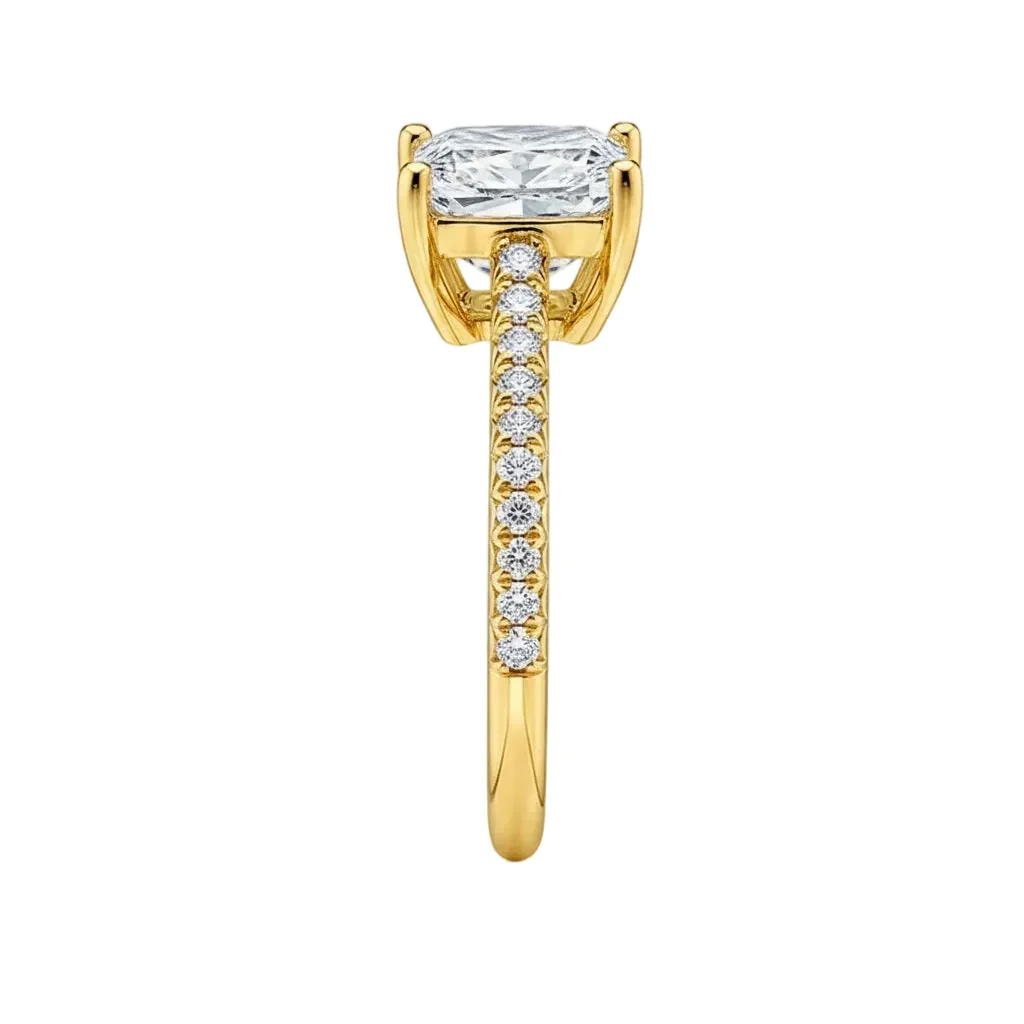 The Princess Cathedral Pavé – Timeless Radiance Band - Image 3