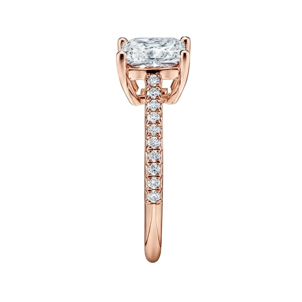 The Princess Cathedral Pavé – Timeless Radiance Band - Image 9
