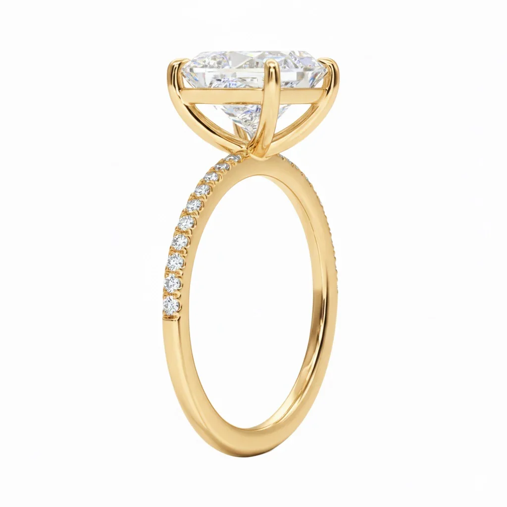 The Princess Royal Eternity – Consistent Pavé Band - Image 2