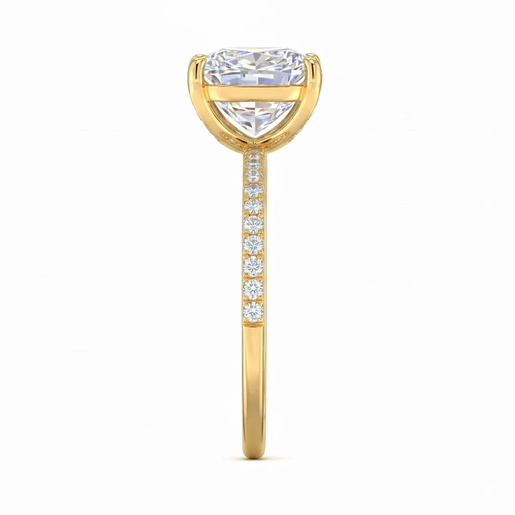The Princess Royal Eternity – Consistent Pavé Band - Image 3
