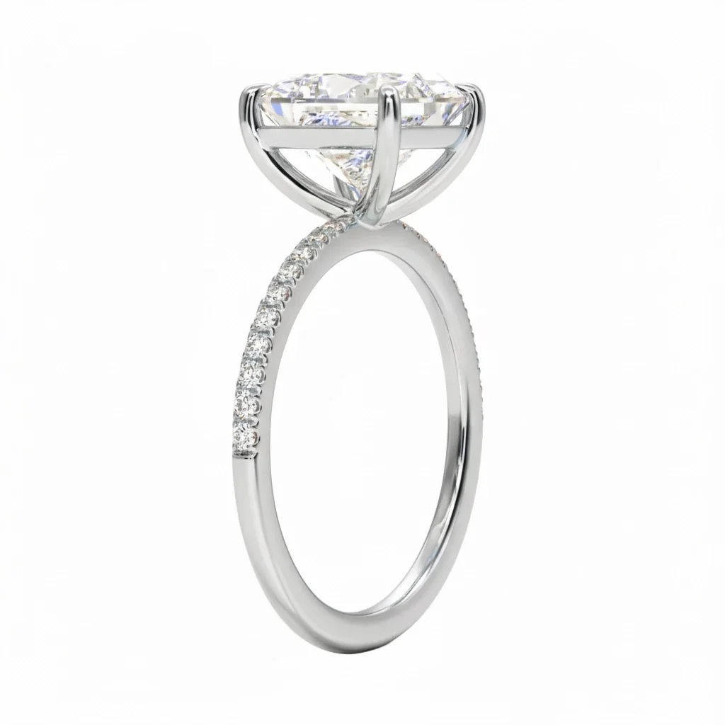 The Princess Royal Eternity – Consistent Pavé Band - Image 5