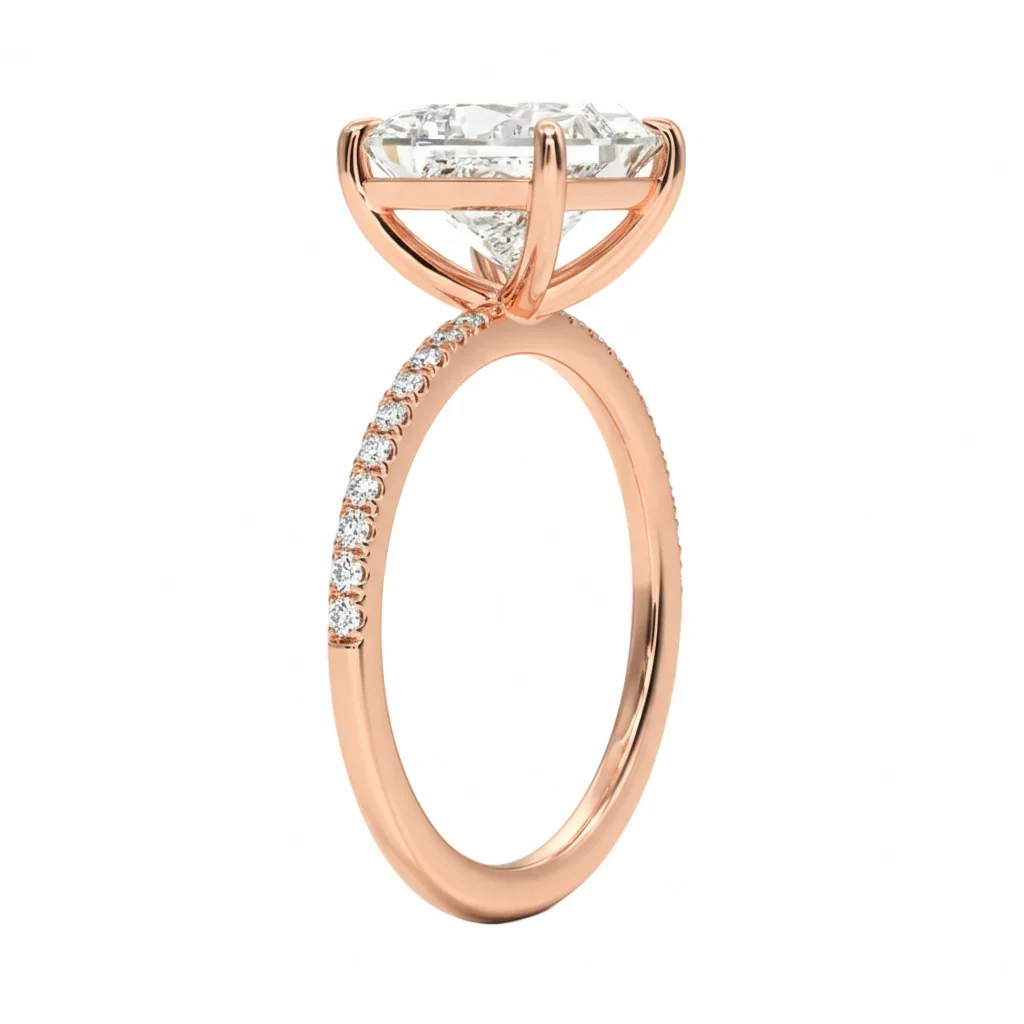 The Princess Royal Eternity – Consistent Pavé Band - Image 8