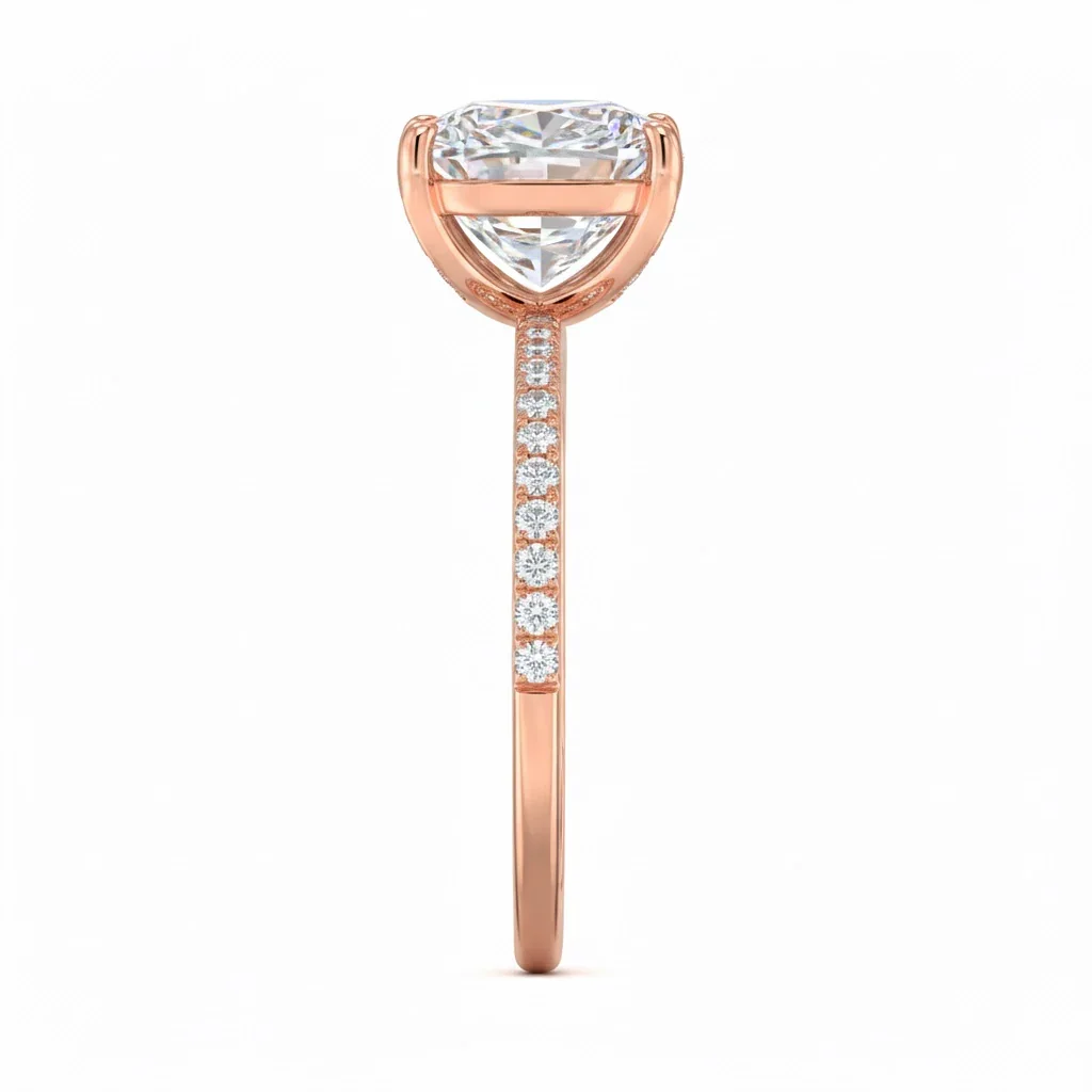 The Princess Royal Eternity – Consistent Pavé Band - Image 9
