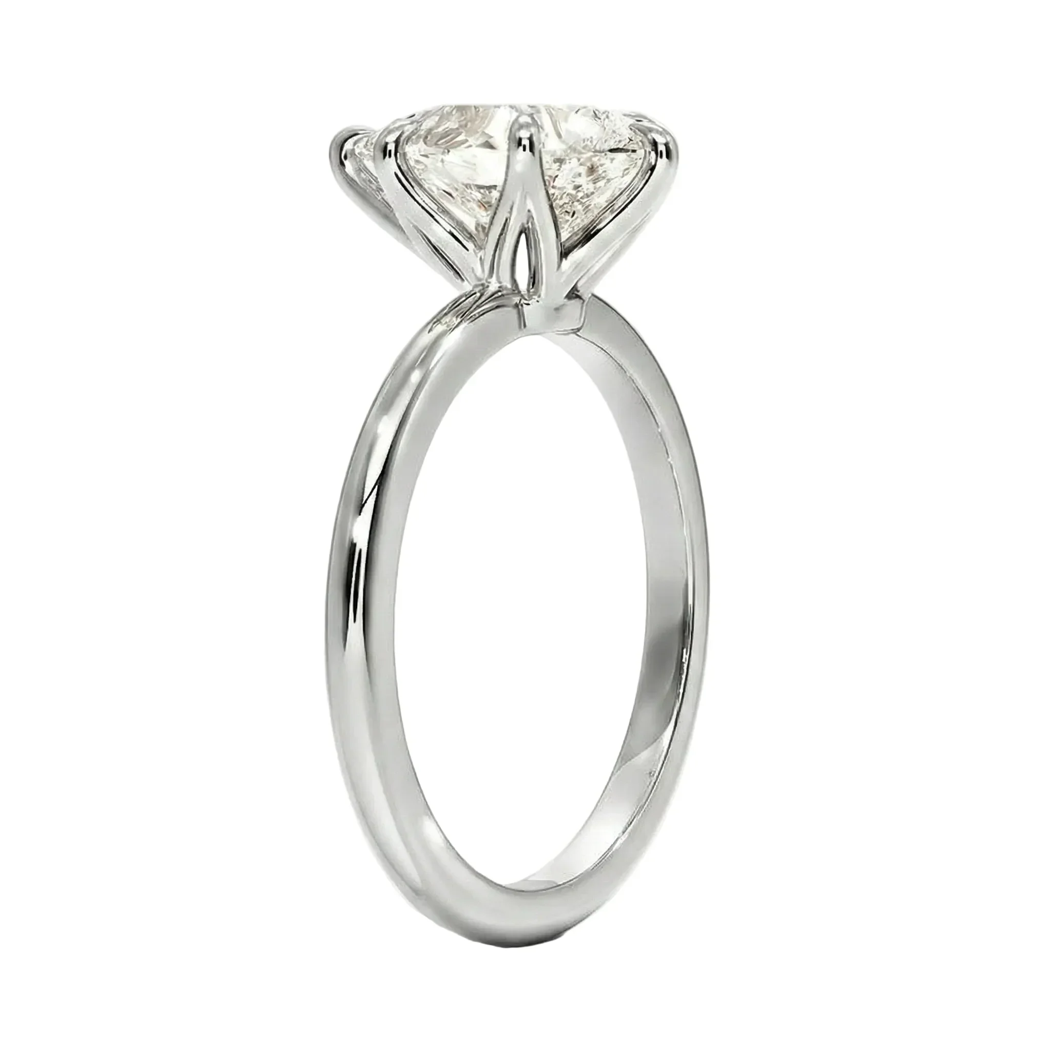 The Pure Pear – Timeless Teardrop Solitaire - Image 6