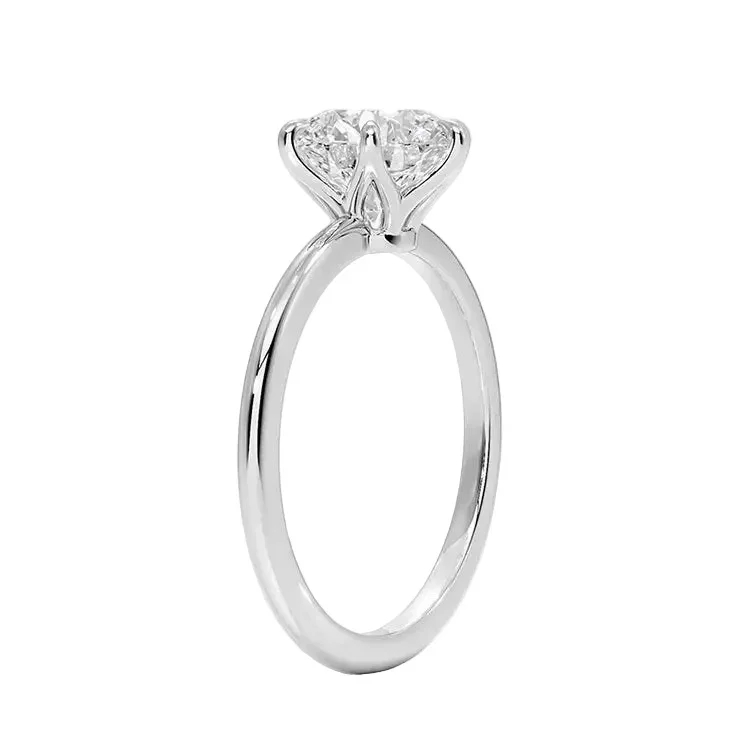 The Pure Round Solitaire – Timeless Minimalist Ring - Image 5