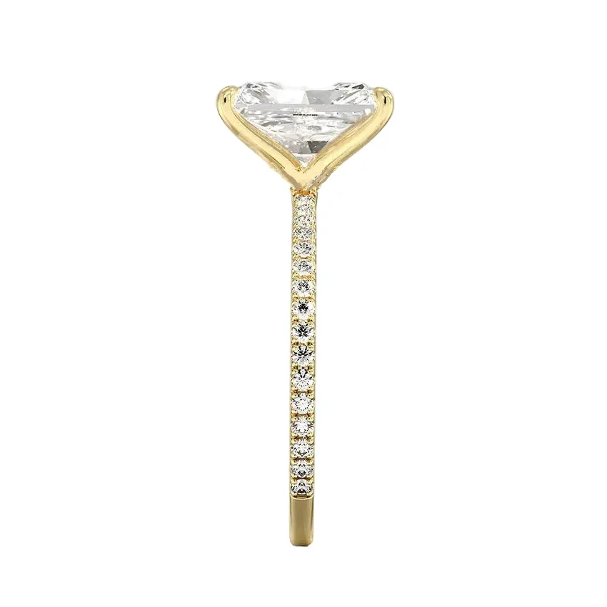 The Radiant 3/4 Eternity – Cat-Claw Pavé Band - Image 3