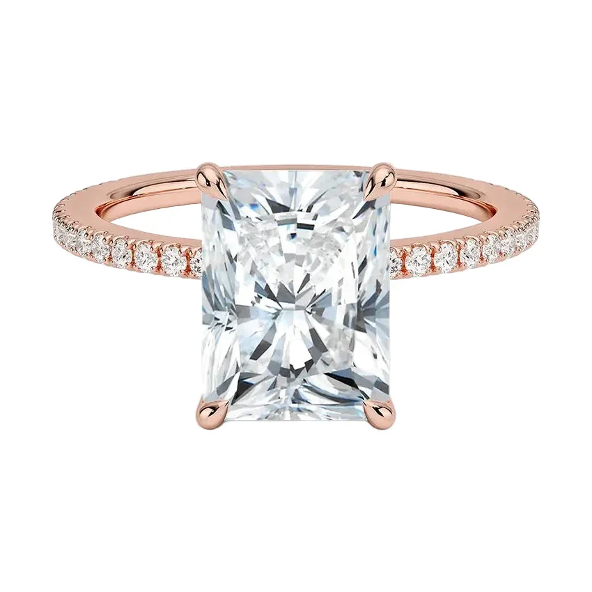 The Radiant 3/4 Eternity – Cat-Claw Pavé Band - Image 4