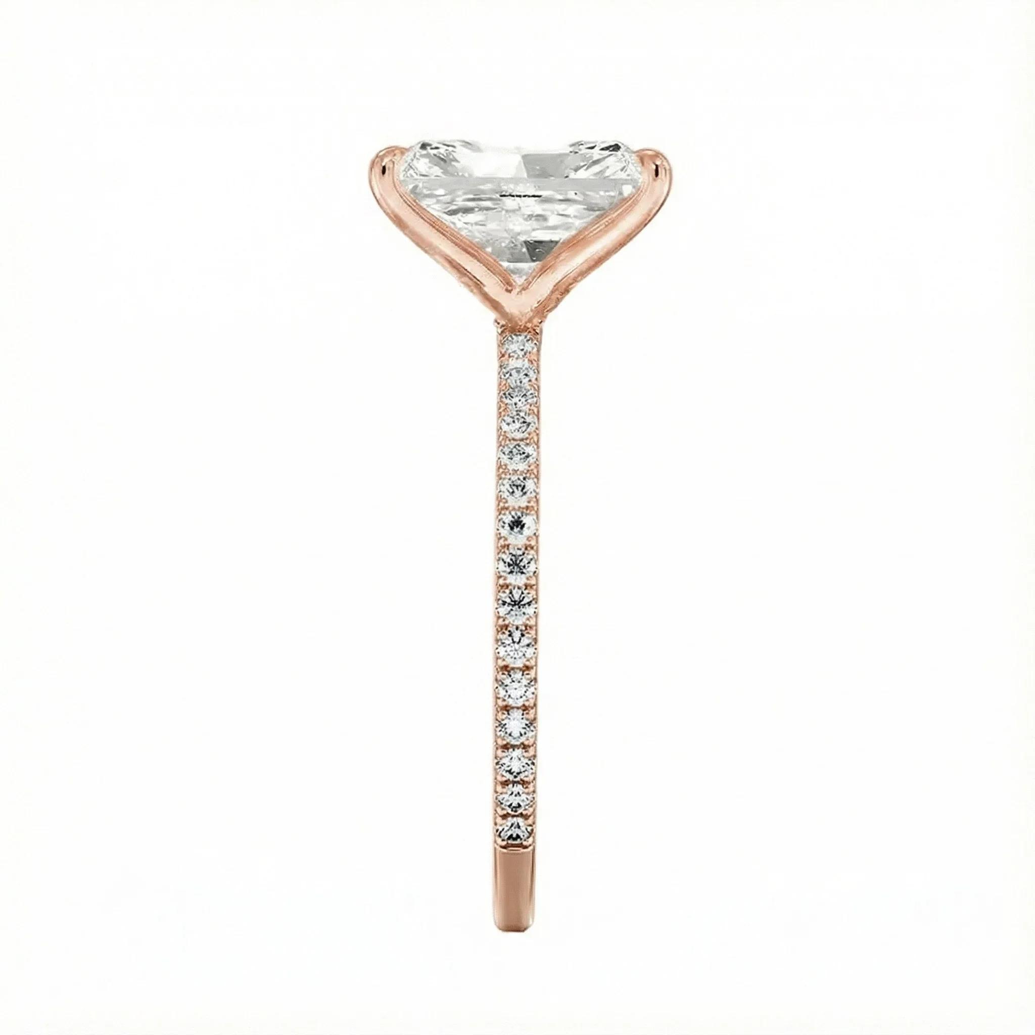 The Radiant 3/4 Eternity – Cat-Claw Pavé Band - Image 6