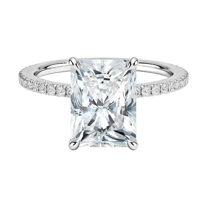 The Radiant 3/4 Eternity – Cat-Claw Pavé Band - Image 7
