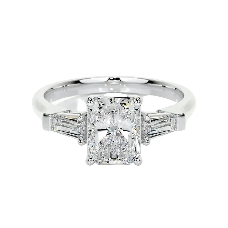 The Radiant Heritage Ring – Radiant Baguette Trilogy - Image 3