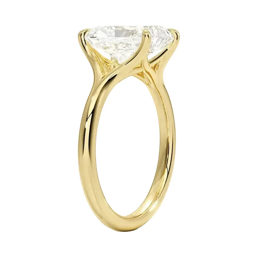 The Radiant V-Split – Brilliant Architectural Solitaire - Image 2