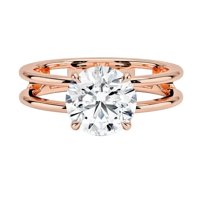 The Round Aeris – Architectural Brilliant Solitaire - Image 4
