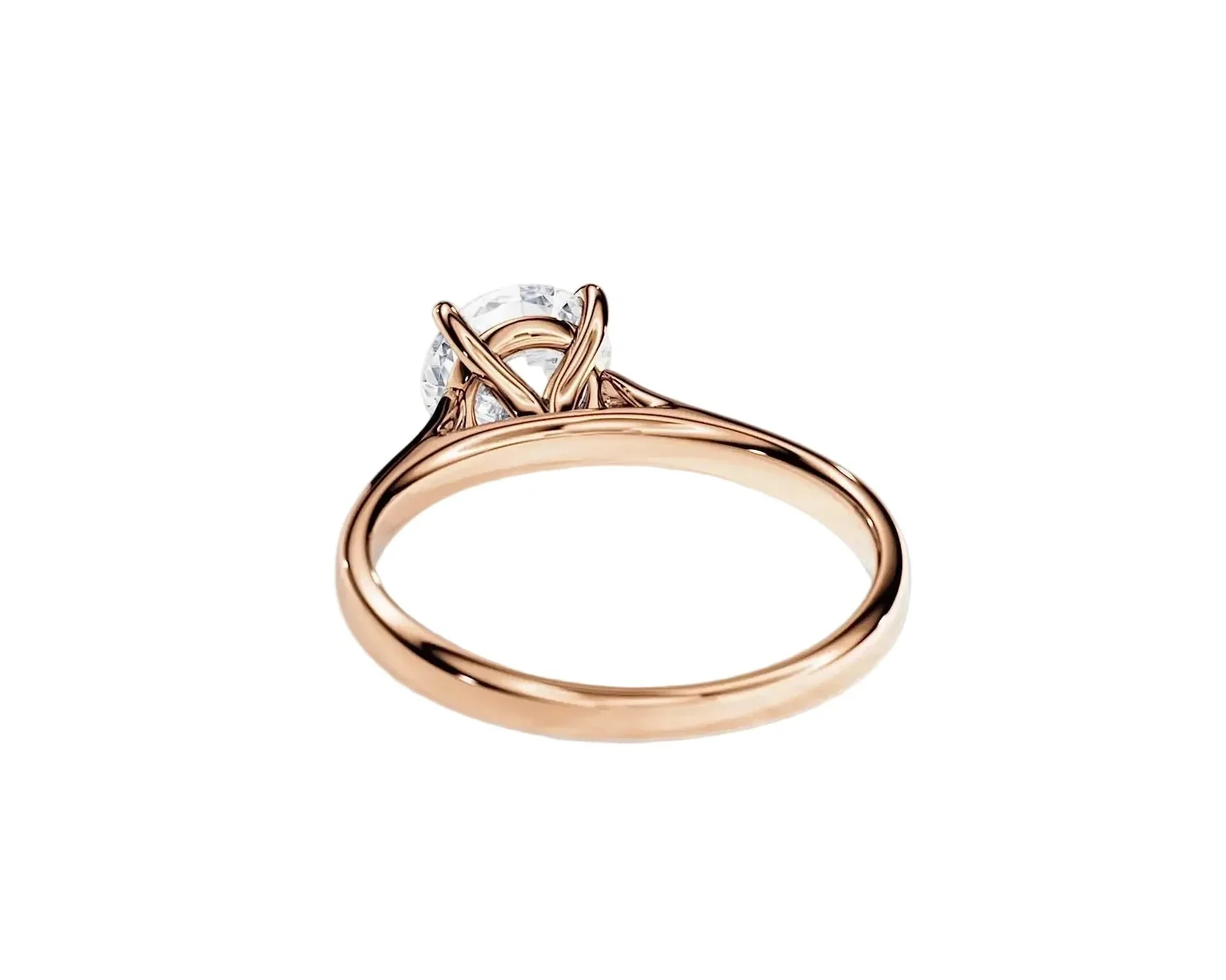 The Round Cathedral Solitaire – Architectural Elegance Ring - Image 11