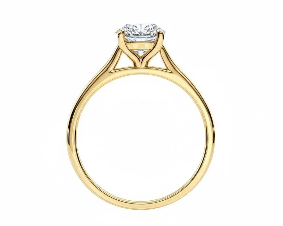 The Round Cathedral Solitaire – Architectural Elegance Ring - Image 3