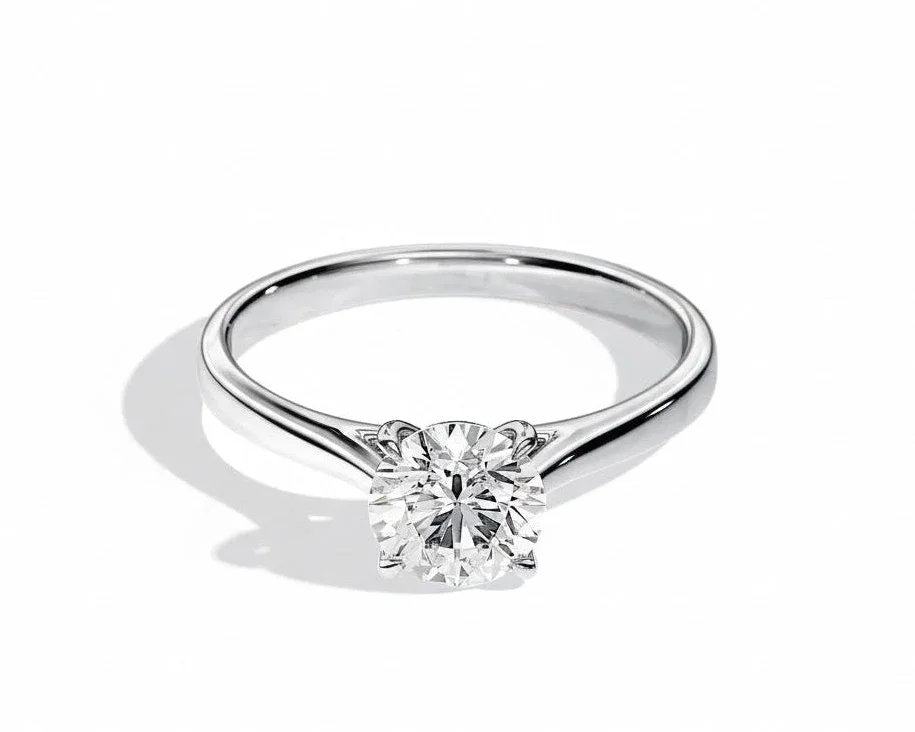 The Round Cathedral Solitaire – Architectural Elegance Ring - Image 5