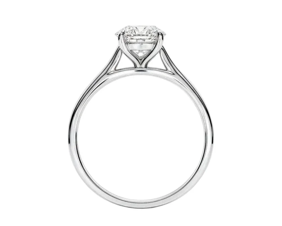 The Round Cathedral Solitaire – Architectural Elegance Ring - Image 6