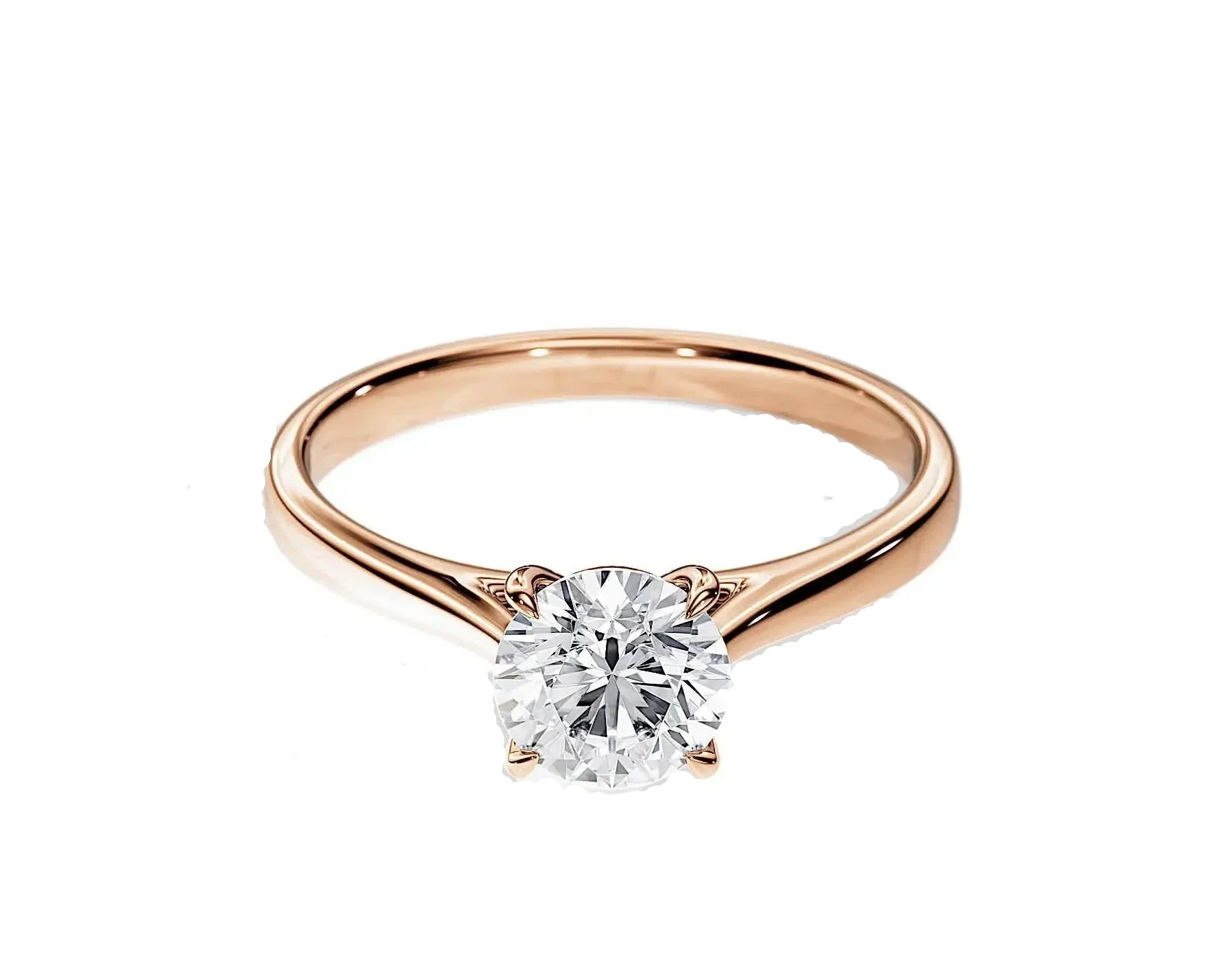 The Round Cathedral Solitaire – Architectural Elegance Ring - Image 8