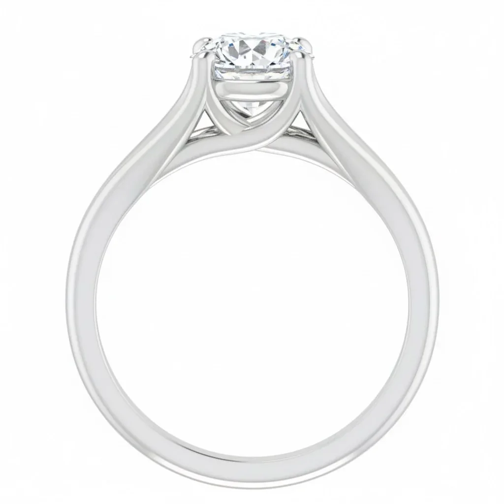 The Round Cathedral V-Split – Majestic Architectural Solitaire - Image 6
