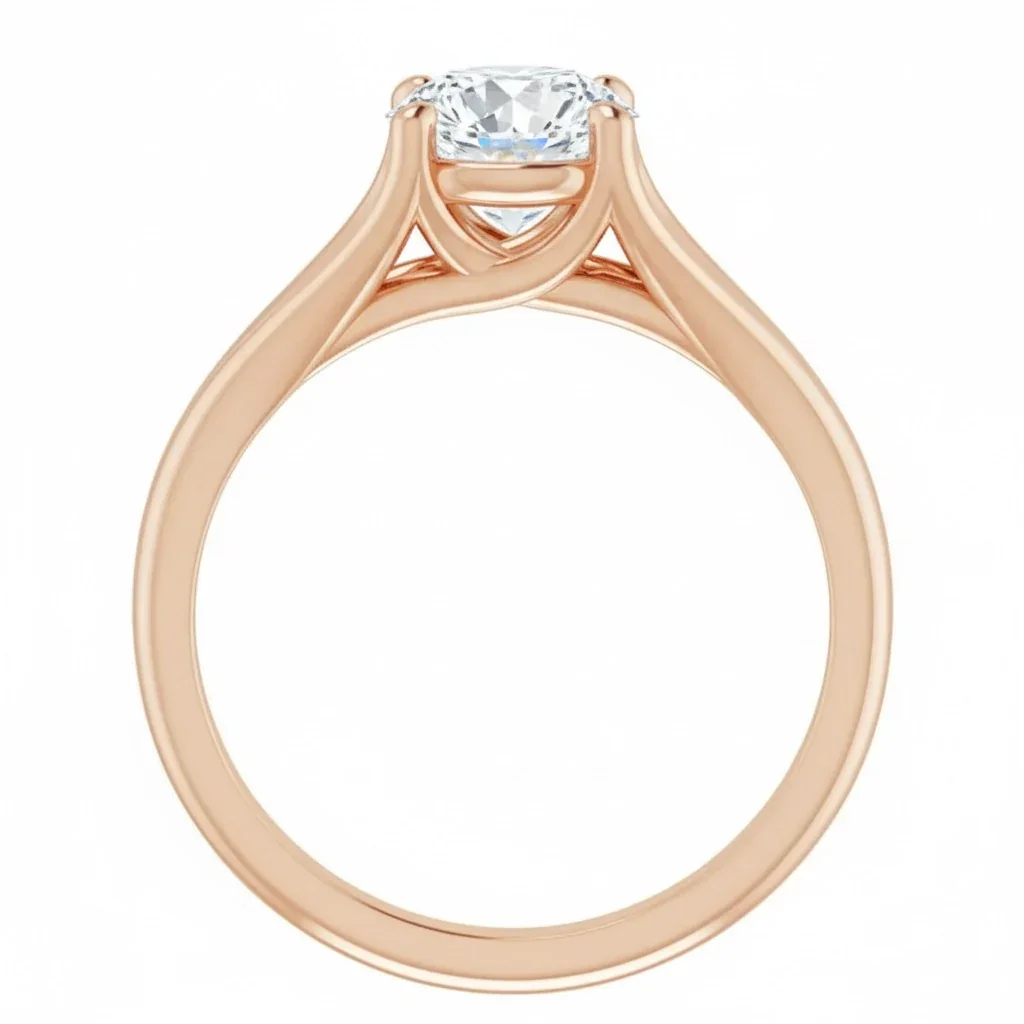 The Round Cathedral V-Split – Majestic Architectural Solitaire - Image 9